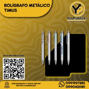 Bolígrafo Timus