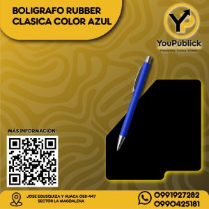 Bolígrafo  Rubber Clásica