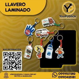 Llavero Laminado