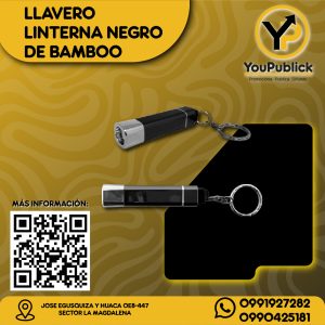 Llabero Linterna De Bamboo
