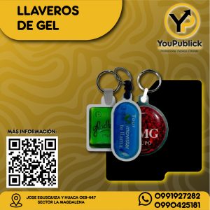 Llavero de Gel