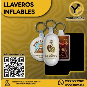 Llaveros Inflables