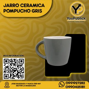 Jarro Pompucho en Cerámica
