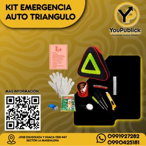 Kit de Emergemcia Auto Triangular