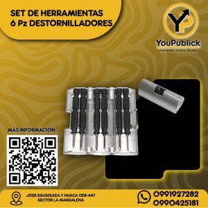 Set de Herramientas 6pz
