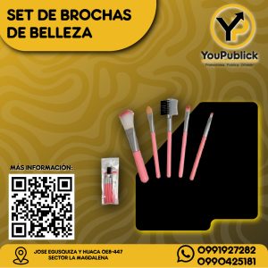 Set de Brochas de Belleza
