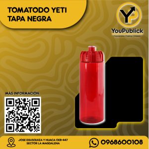 Tomatodo Yeti Tapa Negra