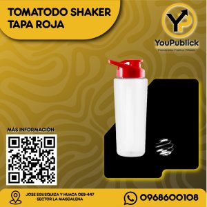 Tomatodo Shaker Tapa Roja