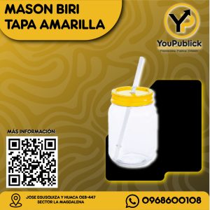 Mason Biri Tapa Amarilla