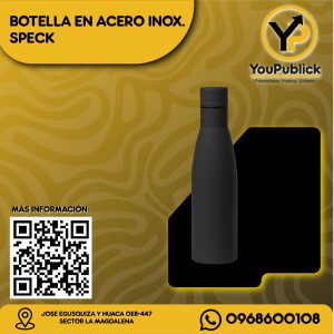 Botella en Acero Inox Speck