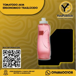 Tomatodos AKM Ergonómico Translúcido