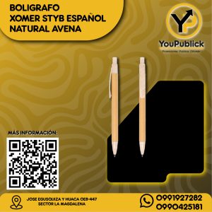 Bolígrafo Xomer Styb Español