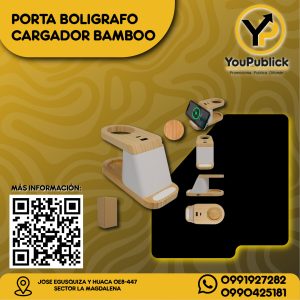 Porta Bolígrafo Cargador