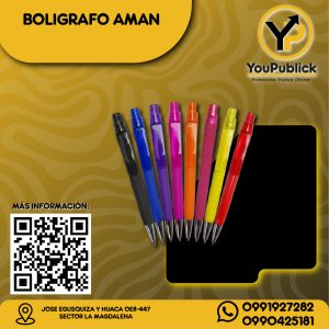 Bolígrafo Aman