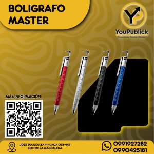 Bolígrafo Master