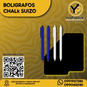Bolígrafos Chalk Suizo