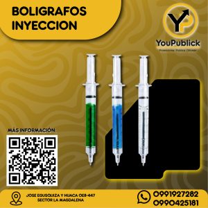 Bolígrafo Inyección
