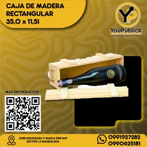 Caja de Madera Rectangular