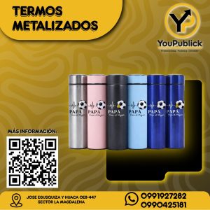 Tomatodo Medidor de Temperatura Táctil Metalizado