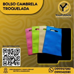 Bolso Cambrela Troquelado