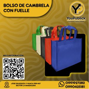 Bolso Cambrela con Fuelle