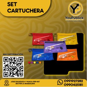 Set Cartuchera
