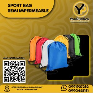 Sport Bag Semi Impermeable
