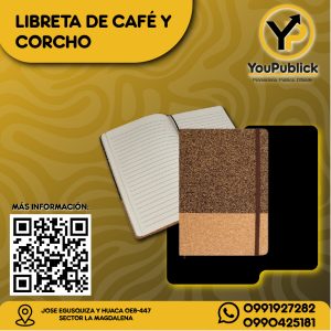 Libreta de Café y Corcho