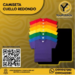 Camiseta Cuello Redondo