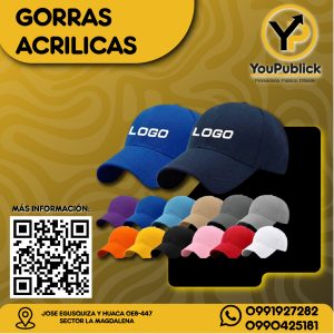 Gorras Acrílicas