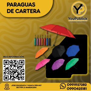 Paraguas Cartera